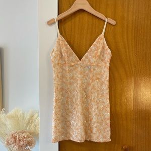 MAJORELLE Sequin Mini Dress